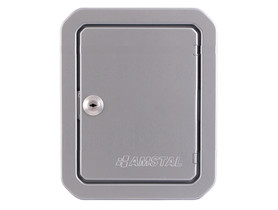 Drzwiczki rewizyjne 140x210mm kolor: srebrny