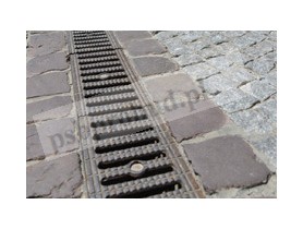 BIELBET korytko H 105 odwodnienie liniowe KL A15 ( pokrywa stal nierdzewna )